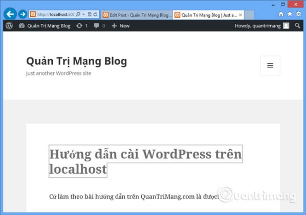 Hướng dẫn cài đặt WordPress trên Localhost XAMPP "chuẩn" nhất 18