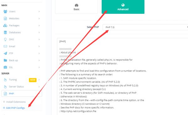 Thay đổi giới hạn upload cho PhpMyAdmin trên CyberPanel 1