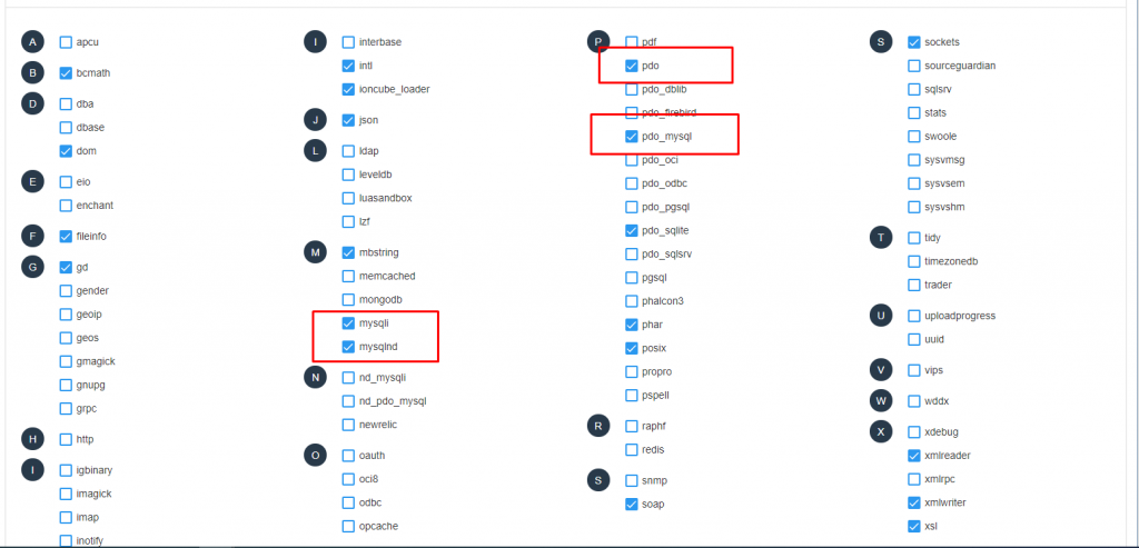 Cách sửa lỗi Your PHP installation to be missing the MySQL extension error in WordPress (5)
