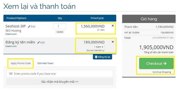 Giải đáp câu hỏi: Làm thế nào để mua hosting tặng tên miền?7