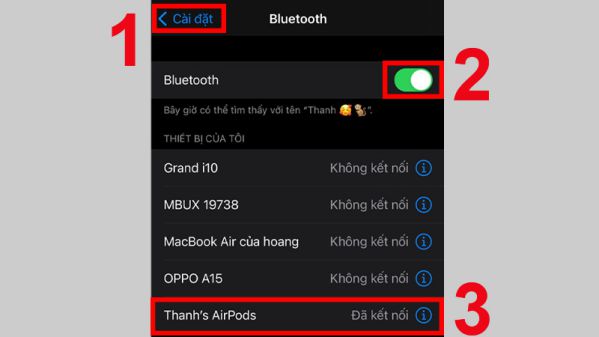 Hướng dẫn tất tần tật cách sử dụng tai nghe AirPods hiệu quả 10