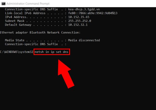 Khắc phục lỗi Connection timed out trên Chrome và Command Prompt 15