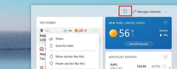 Cách sử dụng, gỡ bỏ tính năng News and Interests mới trên Windows 10 3