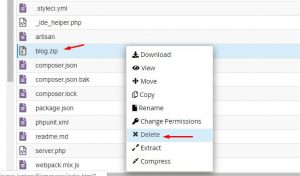 Cách upload Laravel lên hosting cPanel chính xác nhất (12)