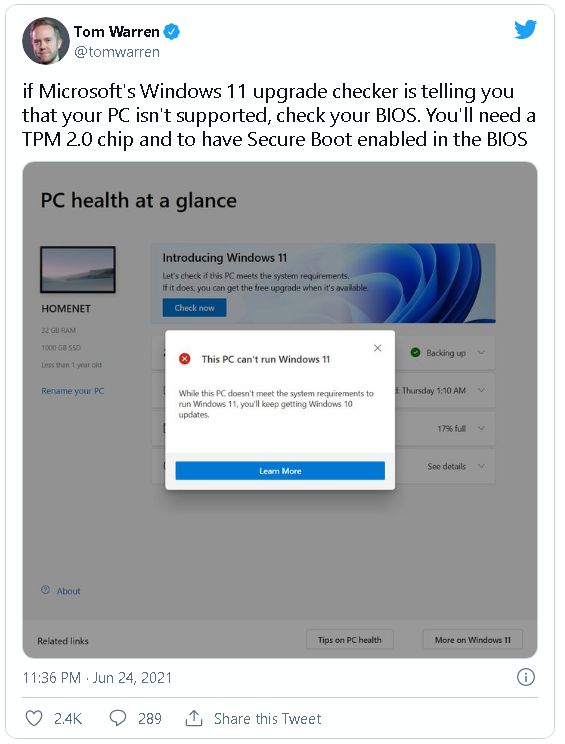 Hỏi đáp: Cấu hình tối thiểu của Windows 11 là bao nhiêu? 4