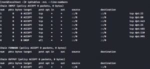 Hướng dẫn cài đặt và cách sử dụng Iptables để mở port VPS (5)