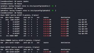 Hướng dẫn cài đặt và cách sử dụng Iptables để mở port VPS (7)