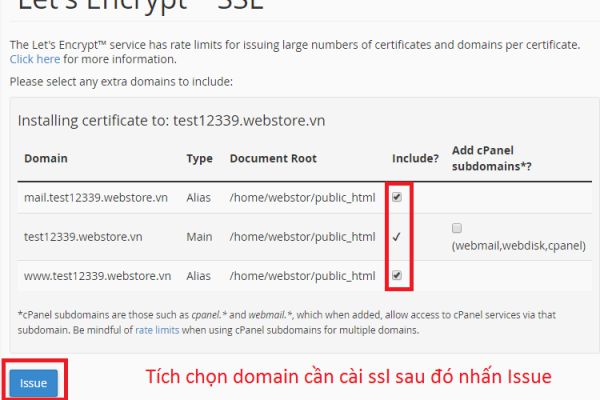 Hướng dẫn cài SSL miễn phí Let's Encrypt™ trên cPanel Hosting 4