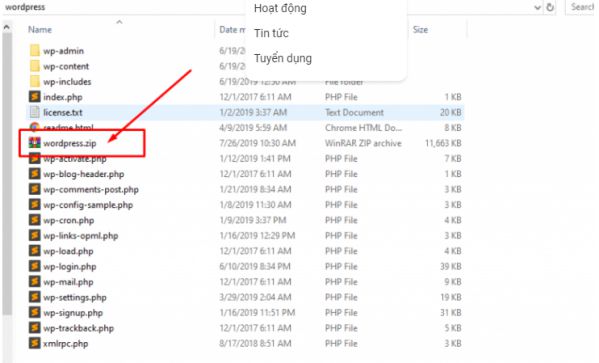 Hướng dẫn cài Wordpress trên Hosting DirectAdmin chỉ với 5 bước 6