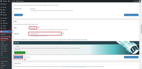 Hướng dẫn tích hợp CDN vào mã nguồn WordPress siêu nhanh 4