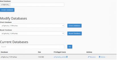 Hướng dẫn cài đặt WordPress, tạo Database trên Hosting CPanel 4