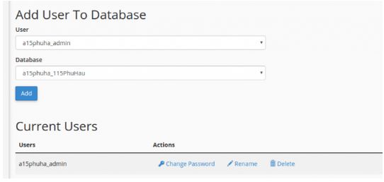Hướng dẫn cài đặt WordPress, tạo Database trên Hosting CPanel 5