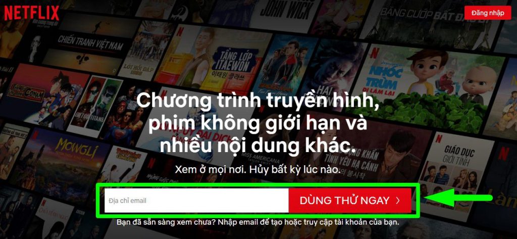 Cách đăng ký dùng thử Netflix không cần visa, thẻ tín dụng (3)