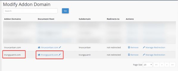 Hướng dẫn cách Addon Domain (tên miền) và tạo Sub Domain cPanel 3