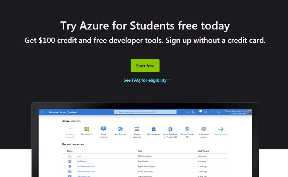  Hướng dẫn cách tạo tài khoản Azure sinh viên cực đơn giản