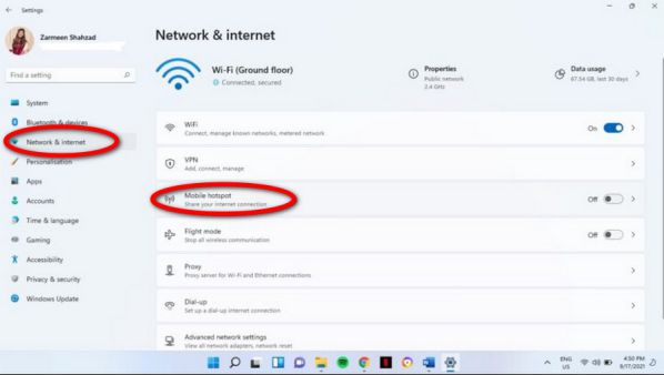 Cách tạo điểm phát WiFi trên laptop Windows 11 đơn giản nhất 2