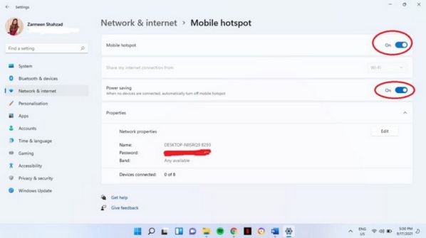 Cách tạo điểm phát WiFi trên laptop Windows 11 đơn giản nhất 5