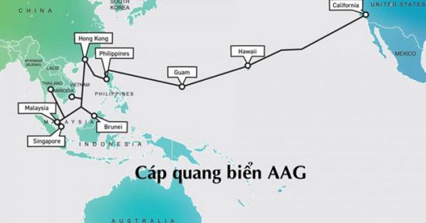 Cáp quang biển AAG lại bị đứt, chưa có kế hoạch sửa chữa 2