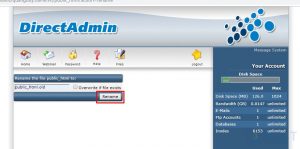 Chi tiết cách chuyển website từ cPanel qua DirectAdmin (11) Chi tiết cách chuyển website từ cPanel qua DirectAdmin (11)