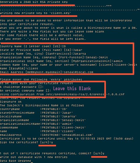 Các bước cài đặt OpenVPN Server và Client trên CentOS 7 5