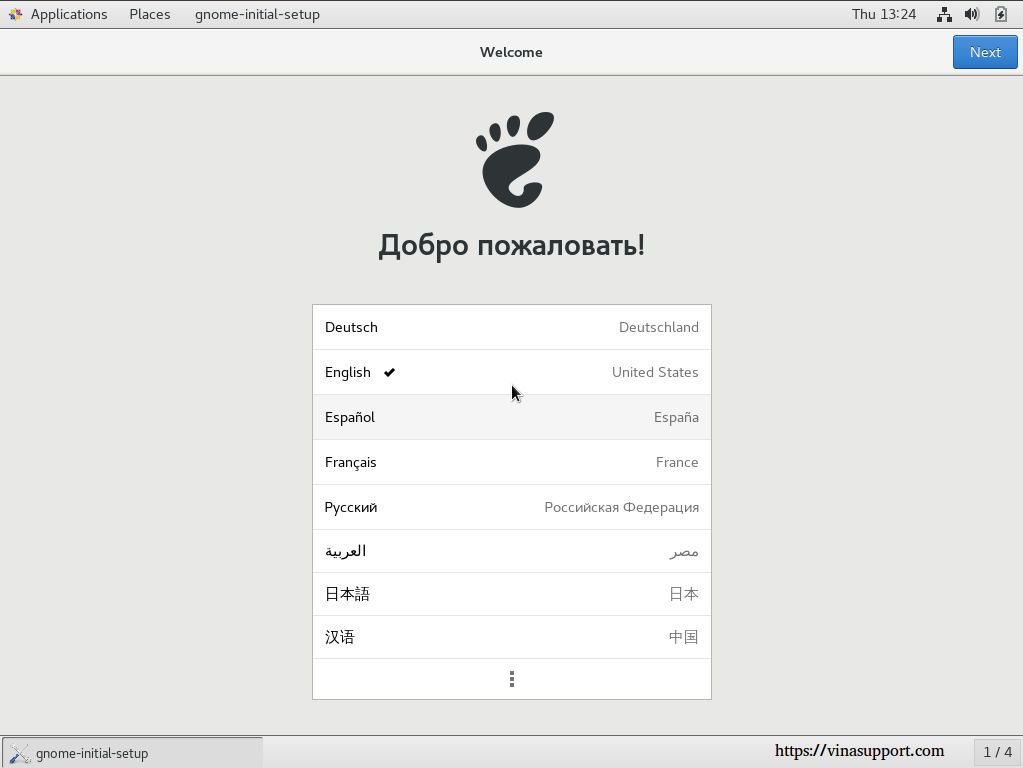  Hướng dẫn cài đặt Gnome GUI Desktop trên Centos 7/ RHEL 7