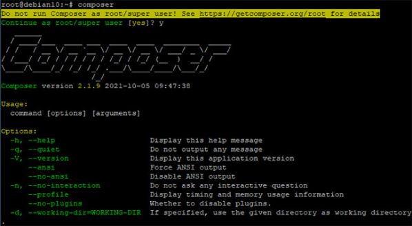 Hướng dẫn cách cài đặt PHP Composer trên Debian 11 3