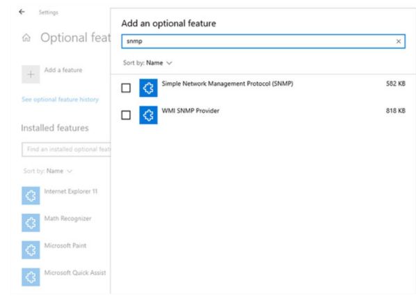 Hướng dẫn cách cài đặt và cấu hình SNMP trên Windows 10 1