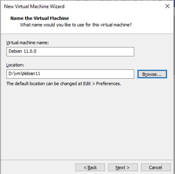 Hướng dẫn cài đặt hệ điều hành Debian 11 trên VMware 5