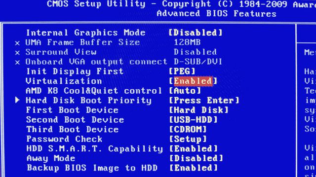 Cách bật ảo hóa (VT) trong BIOS trên máy tính (3)