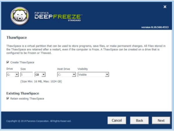 Cách cài đặt phần mềm đóng băng ổ cứng Deep Freeze Standard 5