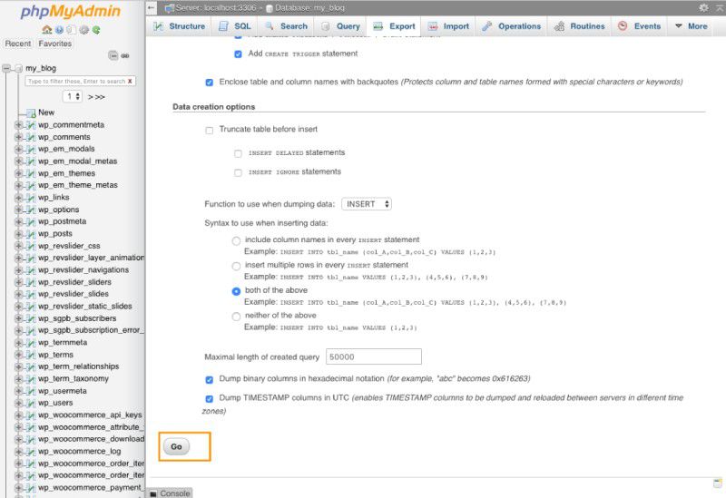 Hướng dẫn 5 cách backup và restore MySQL Database (7)