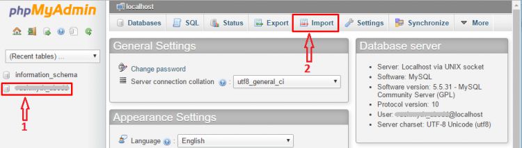 Tăng giới hạn upload/import phpMyAdmin DirectAdmin thế nào? (2)