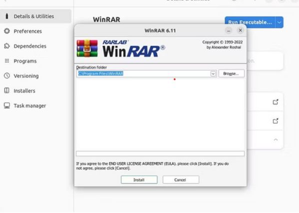 Hướng dẫn cách chạy phần mềm Windows trên Linux bằng Bottles 9