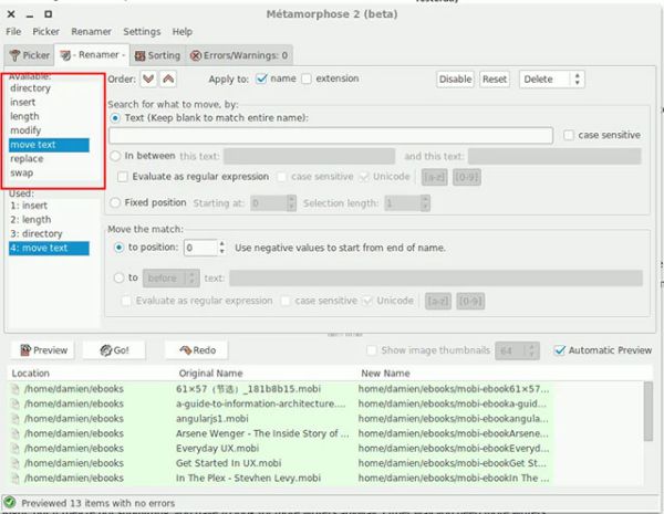 Hướng dẫn sao chép và các cách đổi tên file trong Linux 2