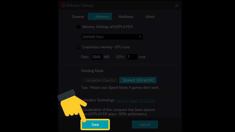 3 Lỗi thường gặp khi sử dụng KOPlayer & cách khắc phục (9)