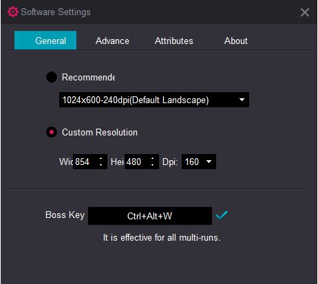 Hướng dẫn chỉnh độ phân giải màn hình của KOPlayer (4)
