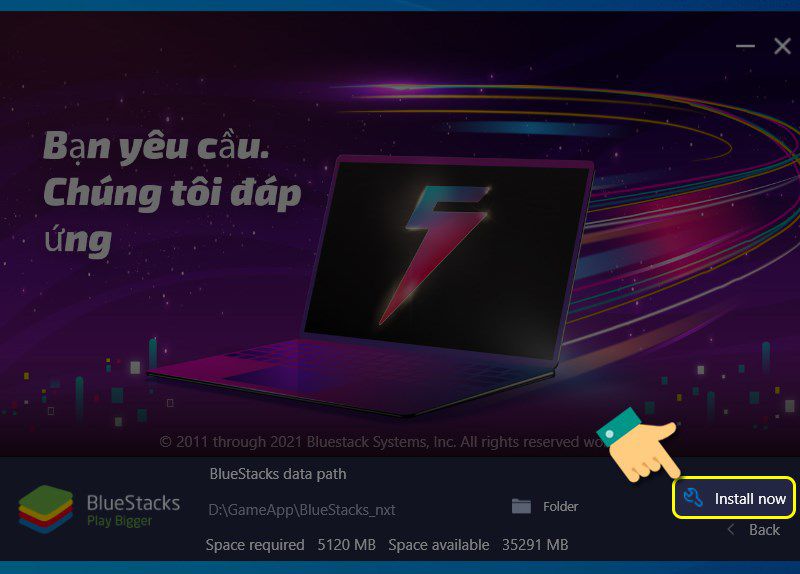 Hướng dẫn tải và cài đặt giả lập BlueStacks để chơi game Android (11)