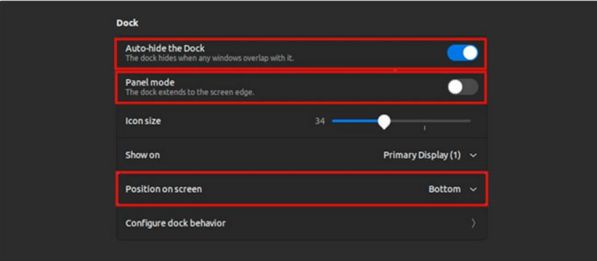 Tùy chỉnh để dock Ubuntu trông giống macOS bằng cách nào? 2