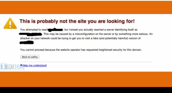 Các loại lỗi kết nối SSL và cách khắc phục trên Chrome, Firefox 6