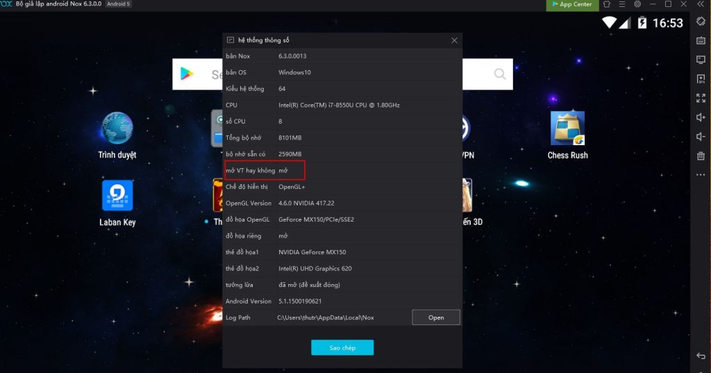 Các lỗi thường gặp khi sử dụng NoxPlayer & cách khắc phục – P2 (2)