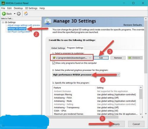 Fix lỗi màn hình đen Bluestacks (2)
