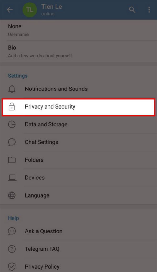 Hướng dẫn cách sử dụng Telegram trên điện thoại, máy tính (P2)3