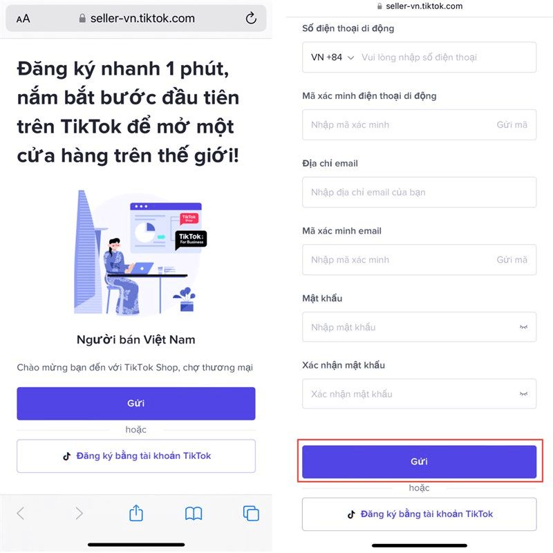 Cách đăng ký TikTok Shop trên điện thoại & máy tính (1)