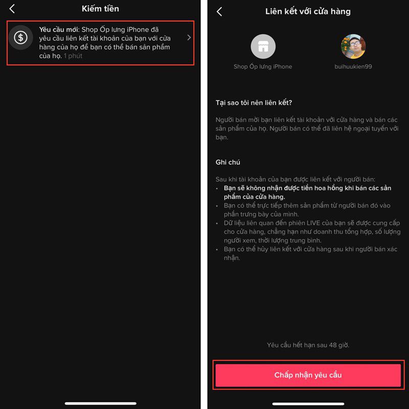 Hướng dẫn cách liên kết TikTok Shop với tài khoản cá nhân (7)