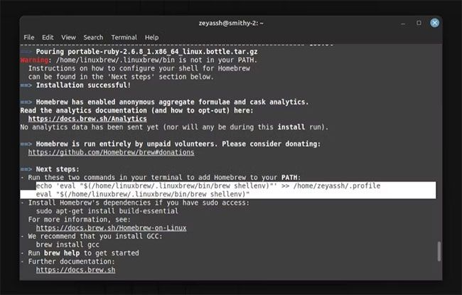 Hướng dẫn cài đặt và sử dụng Homebrew trên Linux (2)