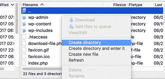 Cách cài đặt WordPress trong Subdirectory (thư mục con) - 1
