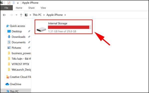 Cách chép, chuyển ảnh từ iPhone sang máy tính và MacBook 3