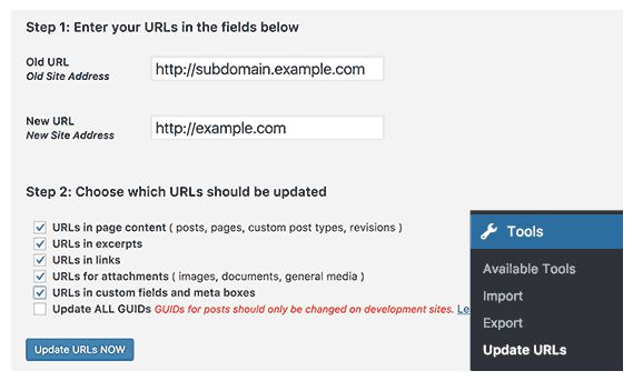 Cách chuyển WordPress từ Subdomain sang Root Domain (3)
