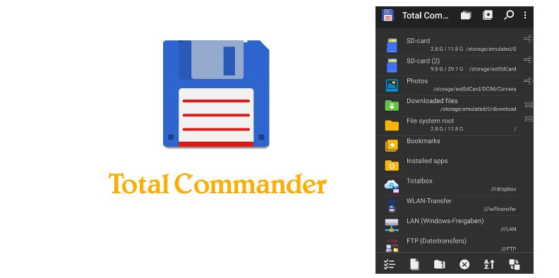  Danh sách các phím tắt cần biết trong Total Commander
