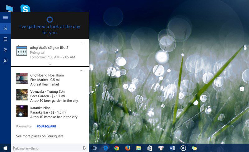  Danh sách các phím tắt trên máy tính Windows 10